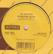 7inch Vinyl Single - Wink Martindale / Lee Marvin - Deck Of Cards / Wand'rin Star