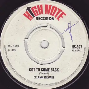 Delano Stewart - Got To Come Back