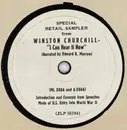 7inch Vinyl Single - Winston Churchill / Noël Coward - Special Retail Sampler From Winston Churchill - 'I Can Hear It Now' / Special Retail Sampler From Noel Coward At Las Vegas - Promo