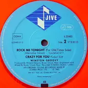 12inch Vinyl Single - Winston Groovy - Rock Me Tonight (For Old Times Sake) - Limited Orange Colour Vinyl