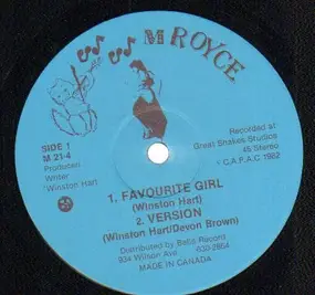 Winston Hart - Favorite Girl