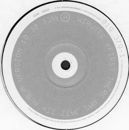 Wibutee - First There Was Jazz II