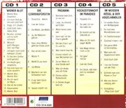 CD-Box - Wiener Blut, Die Czardasfürstin, Paganini, Hochzeitsnacht Im Paradies a.o. - Zauber Der Operette