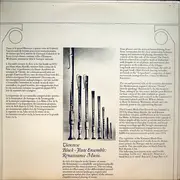 LP - Wiener Blockflötenensemble - Musik Der Renaissance