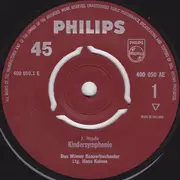 7inch Vinyl Single - Wiener Konzertorchester , Hans Kolesa - Kindersymphonie / Musikalische Schlittenfahrt
