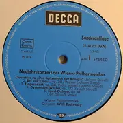 LP - Johann Strauß / Joseph Staruß - Neujahrskonzert