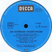 LP - J. Strauß II - Die Schönsten Strauß-Walzer