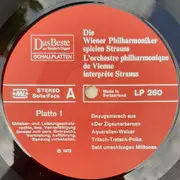 LP-Box - J. Strauss - L'Orchestre Philharmonique De Vienne Interprète Strauss - Hardcover box +Insert