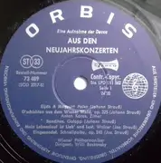 LP - Wiener Philharmoniker , Conducted By Willi Boskovsky - Aus Den Neujahrskonzerten