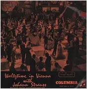 LP - Wiener Volksopernorchester - Waltztime In Vienna: Johann Strauss Waltzes
