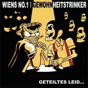 7inch Vinyl Single - Wiens No.1 Versus Gewohnheitstrinker - Geteiltes Leid... - EP, Red Vinyl