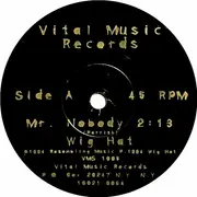 7inch Vinyl Single - Wig Hat - Mr. Nobody b/w Loser, Nerd, Freak, Geek