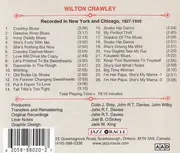 CD - Wilton Crawley - Showman, Composer And Clarinetist - Recorded In New York And Chicago 1927-1930