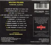 CD - Wilton Felder - Forever, Always
