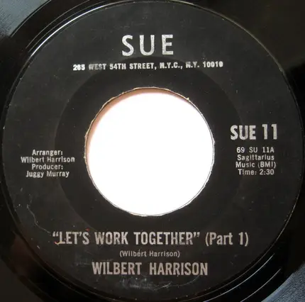 Wilbert Harrison - Let's Work Together
