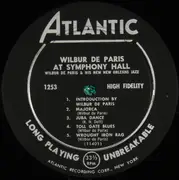 LP - Wilbur De Paris And His New New Orleans Jazz - Wilbur De Paris At Symphony Hall