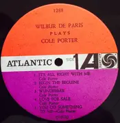 LP - Wilbur De Paris - Plays Cole Porter - Mono