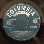 7inch Vinyl Single - Wilbur Evans , Muriel Smith , Peter Grant , Mary Martin And The Drury Lane Theatre Orchestra Conduc - Excerpts From 'South Pacific' (#1)
