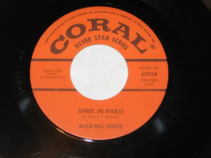 Wild Bill Davis - Manhattan / April In Paris