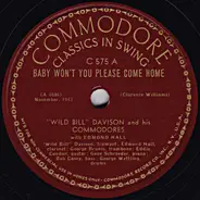 Wild Bill Davison And His Commodores With Edmond Hall - Baby Won't You Please Come Home / At The Jazz Band Ball