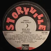 LP - Wild Bill Davison - Sweet And Lovely