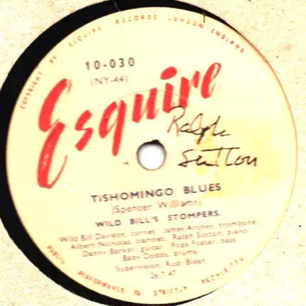 Wild Bill's Stompers - Tishomingo Blues / Sensation