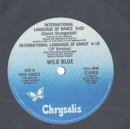 Wild Blue - International Language Of Dance