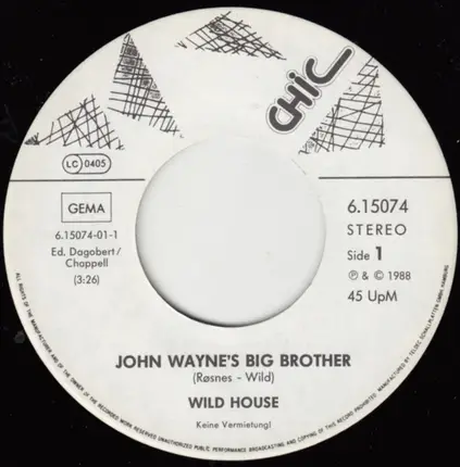 Wild House - John Wayne's Big Brother