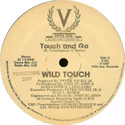 Wild Touch - Touch And Go