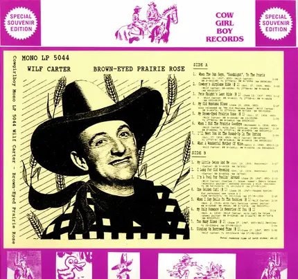 Wilf Carter - Brown-Eyed Prairie Rose