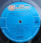 LP - Wilf Carter - How My Yodeling Days Began - Label Variation