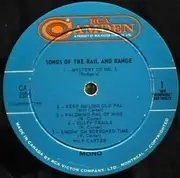 LP - Wilf Carter - Songs Of The Rail And Range - Mono