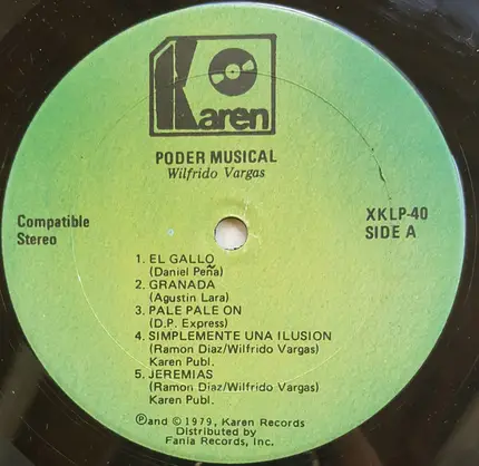 Wilfrido Vargas Y Sus Beduinos - Poder Musical