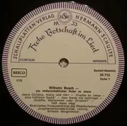 LP - Wilhelm Busch - Ein Leidenschaftlicher Rufer Zu Jesus