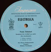 LP - Schubert - Symphonie Nr. 8 ›Unvollendete‹ · Musik Aus Rosamunde Op. 26
