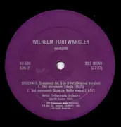 Double LP - Anton Bruckner , Robert Schumann - Wilhelm Furtwängler Conducts - Mono