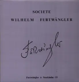 Franz Schubert - Furtwängler à Stockholm (1)