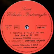 Double LP - Schubert - Furtwängler à Stockholm (1) - Mono