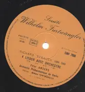 LP - Wilhelm Furtwängler - R. Strauss: Sinfonia domestica / 4 Lieder avec orchestre / Don Juan / Till Eulenspiegel - gatefold
