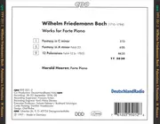 CD - Wilhelm Friedemann Bach - Harald Hoeren - Polonaises & Fantasies