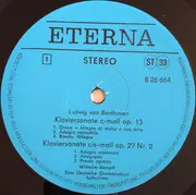 LP - Wilhelm Kempff - Ludwig van Beethoven - Klaviersonaten