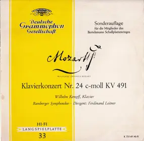 Wilhelm Kempff - Klavierkonzert Nr. 24 C-moll KV 491