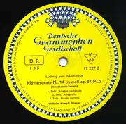 10'' - Wilhelm Kempff , Ludwig van Beethoven - Wilhelm Kempff Spielt Beethoven