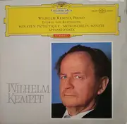 LP - Beethoven - Mondschein-Sonate (Moonlight) / Pathétique / Appassionata - Red Stereo