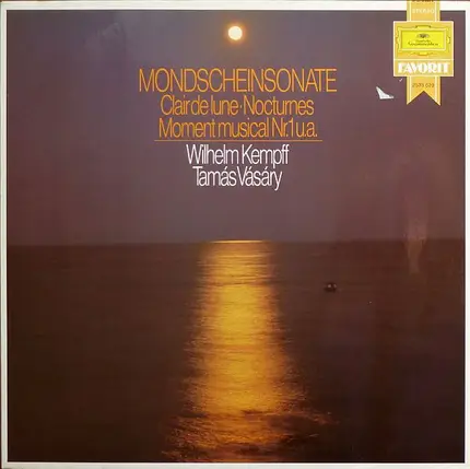 Beethoven / Schubert / Chopin a.o. - Mondscheinsonate / Moment musical N° 1 / Nocturnes a.o.