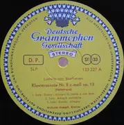 10'' - Beethoven (Wilhelm Kempff) - Pathétique ‧ Mondscheinsonate ‧ Moonlight-Sonata - tulip rim