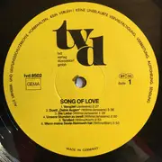 LP - Wilhelm Willms - Song Of Love (Lieder Zu Texten Aus Dem Hohen Lied Der Liebe)