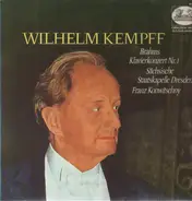 Brahms / Wilhelm Kempff - Brahms: Klavierkonzert Nr.1, Sächsische Staatskapelle Dresden, Konwitschny
