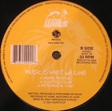 Wilks - Like Them Betta Than Wi