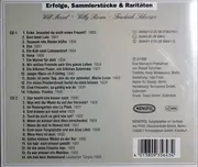 Double CD - Will Meisel , Willy Rosen , Friedrich Schwarz - Erfolge, Sammlerstücke & Raritäten - Historische Aufnahmen Aus Den Jahren 1926-1940